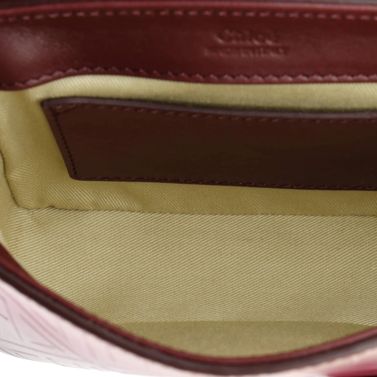 C Flap Bag Embossed Leather Mini - Deep Luxury