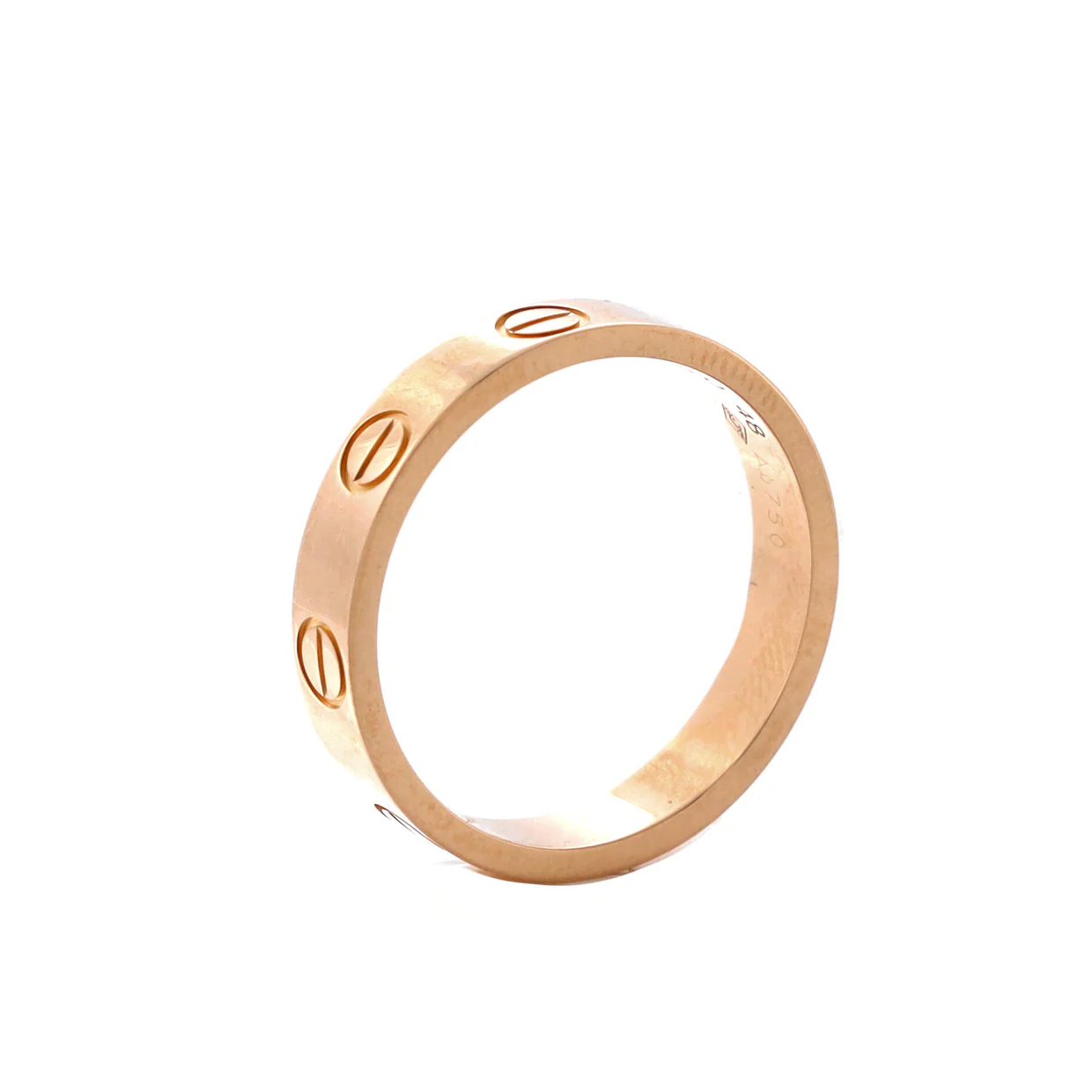 Love Wedding Band Ring 18K Rose Gold - Deep Luxury