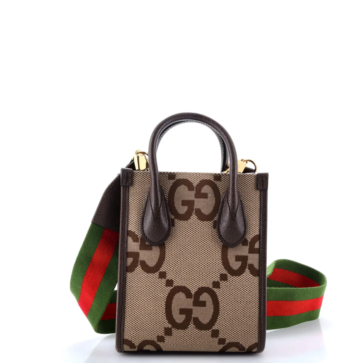 Vertical Tote Jumbo GG Canvas Mini - Deep Luxury