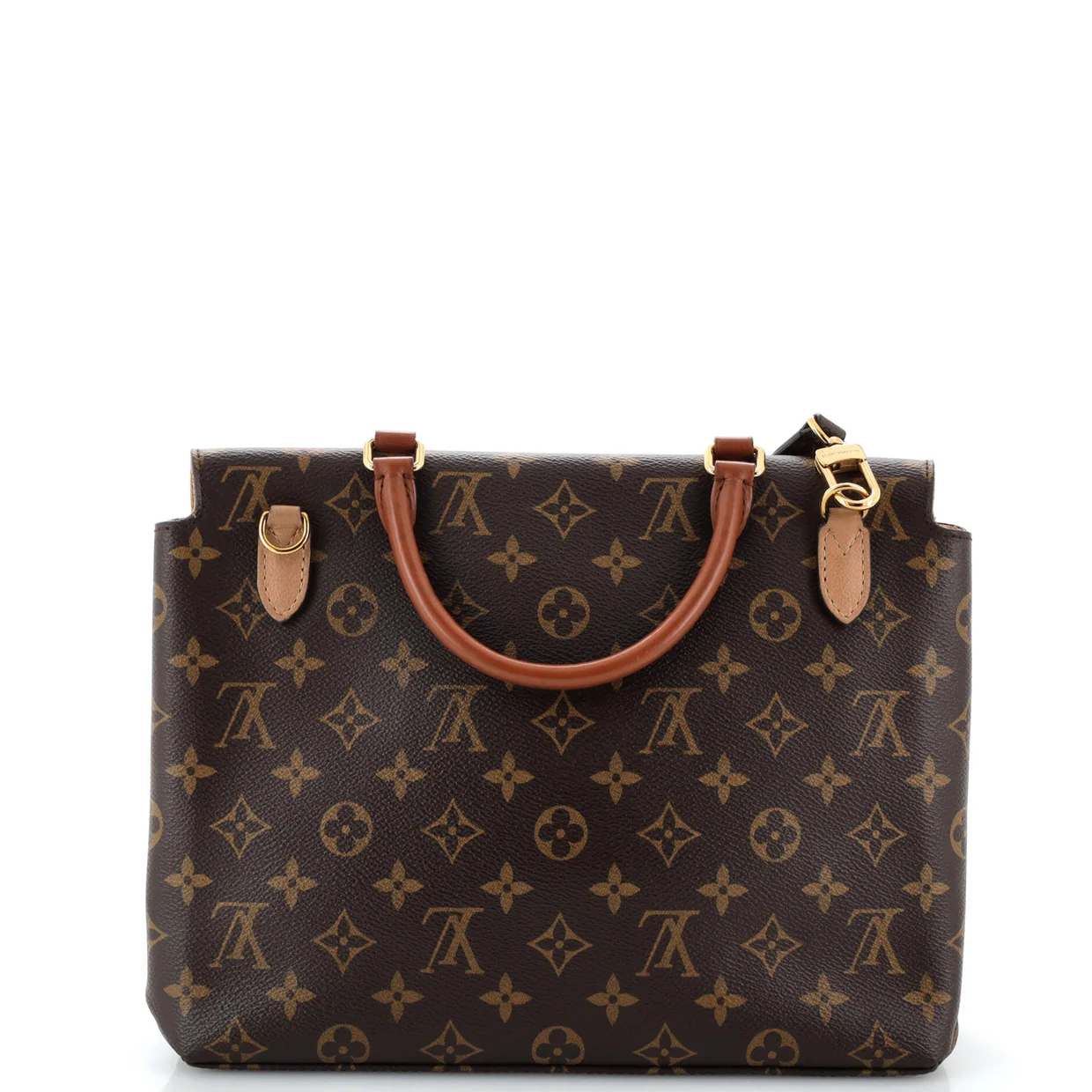 Marignan Handbag Monogram Canvas with Leather - Deep Luxury