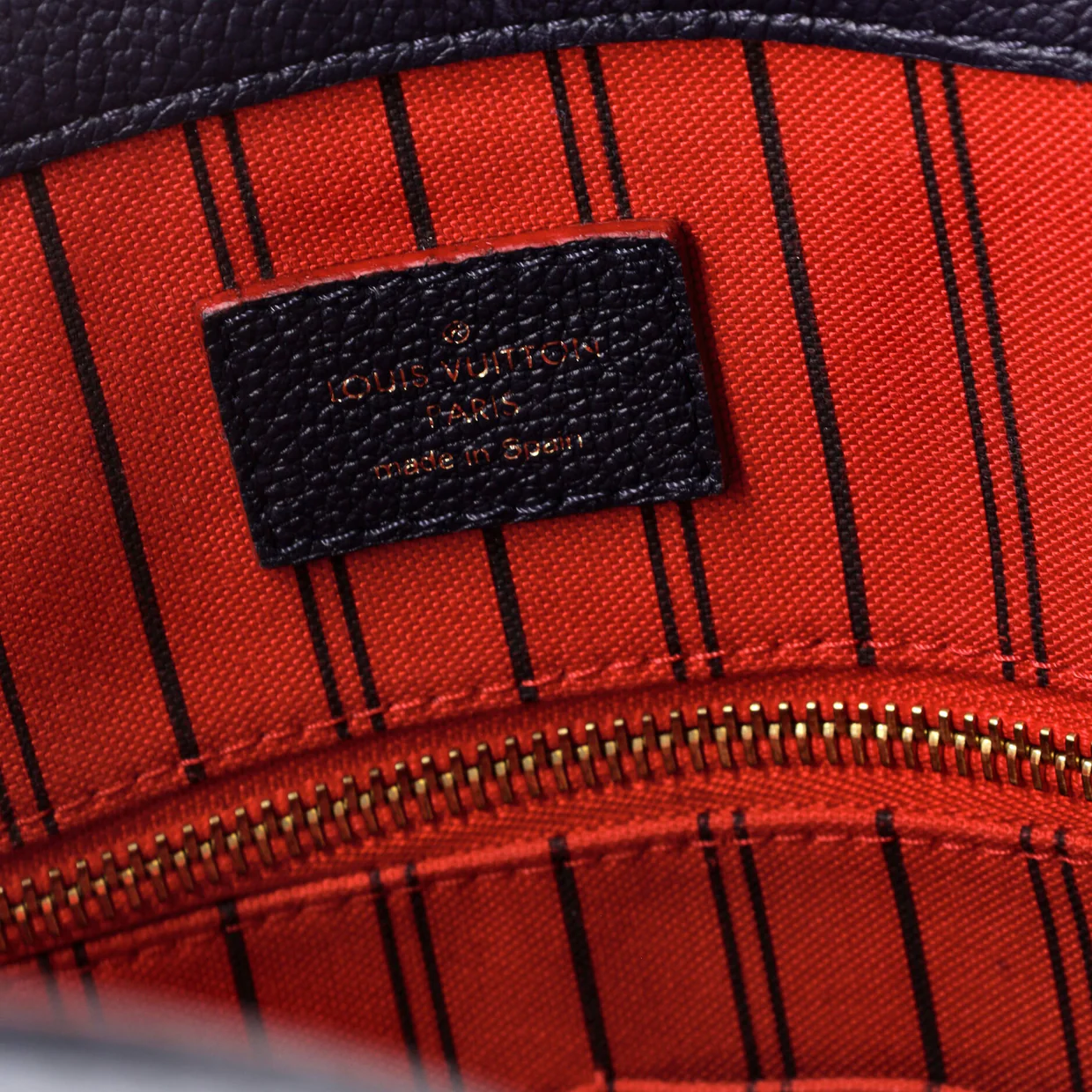 Pont Neuf Handbag Monogram Empreinte Leather MM - Deep Luxury