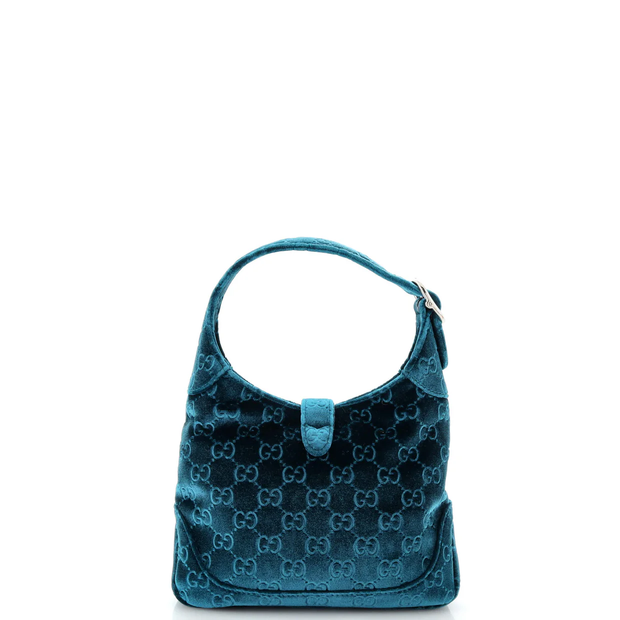 Jackie 1961 Hobo GG Velvet Small - Deep Luxury