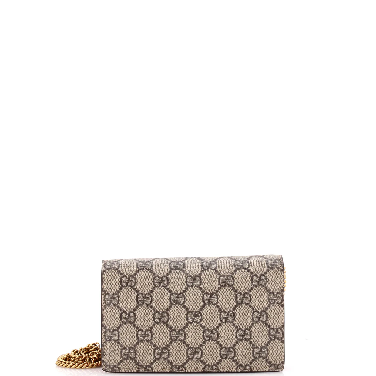Cherries Wallet on Chain GG Coated Canvas Mini - Deep Luxury