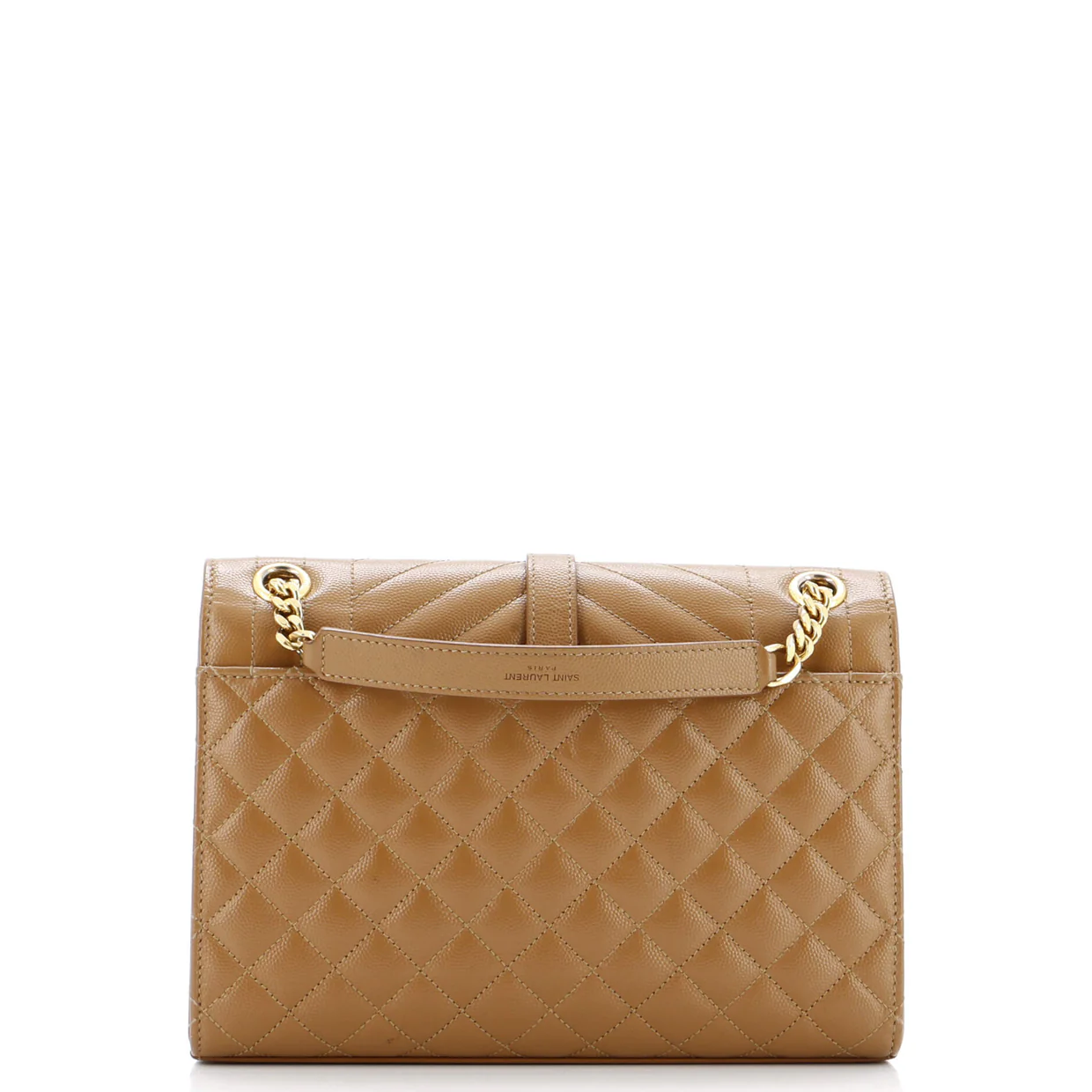 Classic Monogram Envelope Satchel Mixed Matelasse Leather Medium - Deep Luxury