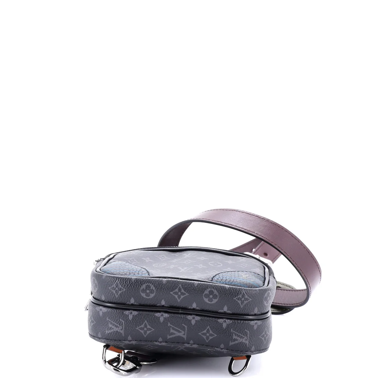 Amazone Sling Bag Patchwork Monogram Eclipse Canvas and Printed Leather - Deep Luxury