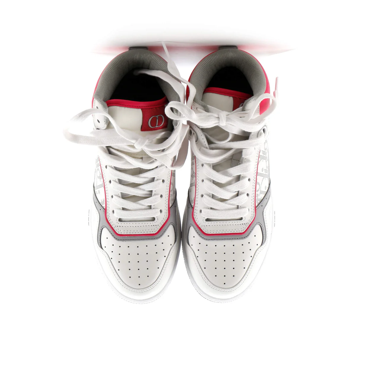 Men's B27 Mid-Top Sneakers Leather with Oblique Galaxy Leather - Deep Luxury