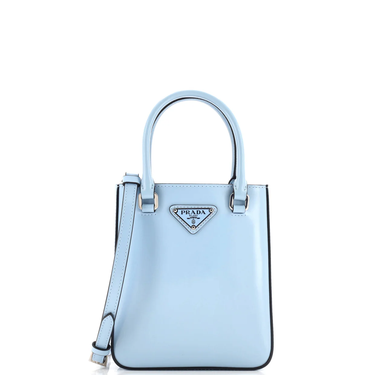 Convertible Tote Brushed Leather Small - Deep Luxury