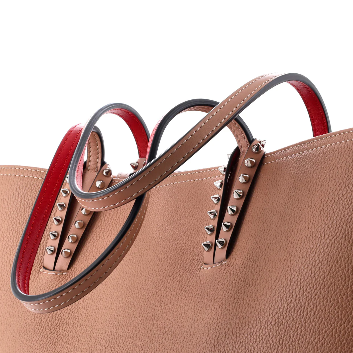 Cabata East West Tote Leather Large - Deep Luxury