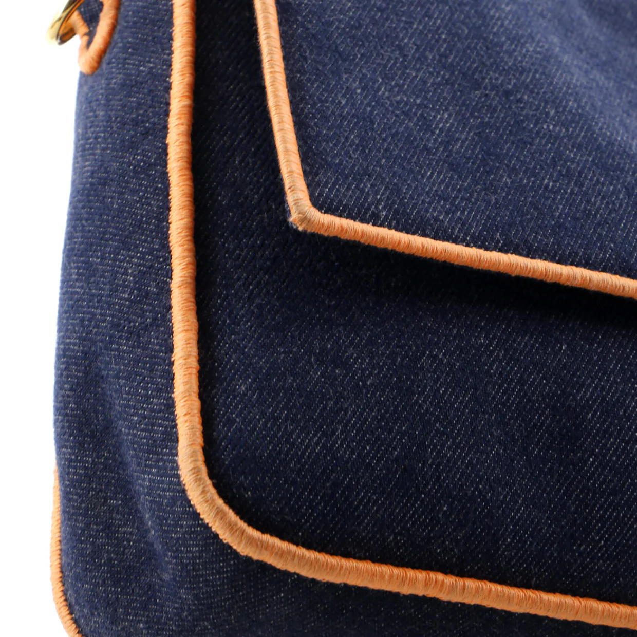 Baguette NM Bag Denim Large - Deep Luxury