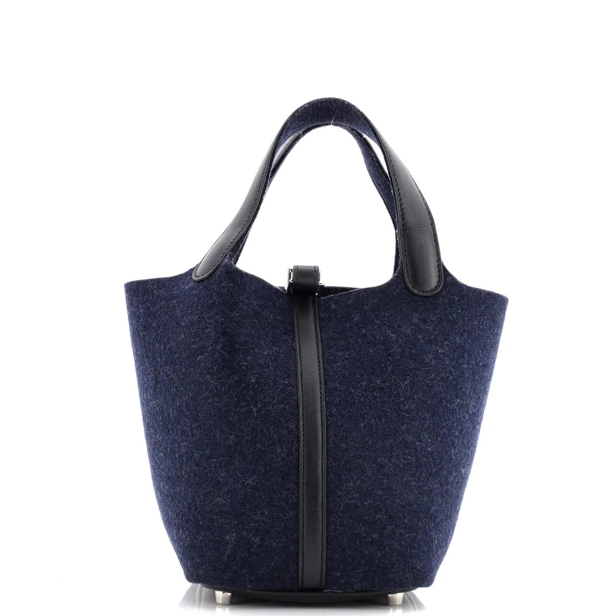 Picotin Lock Bag Felt with Leather PM - Deep Luxury