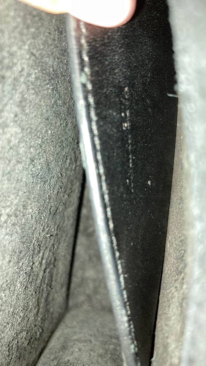 Classic Monogram Tassel Crossbody Bag Crocodile Embossed Leather Small - Deep Luxury