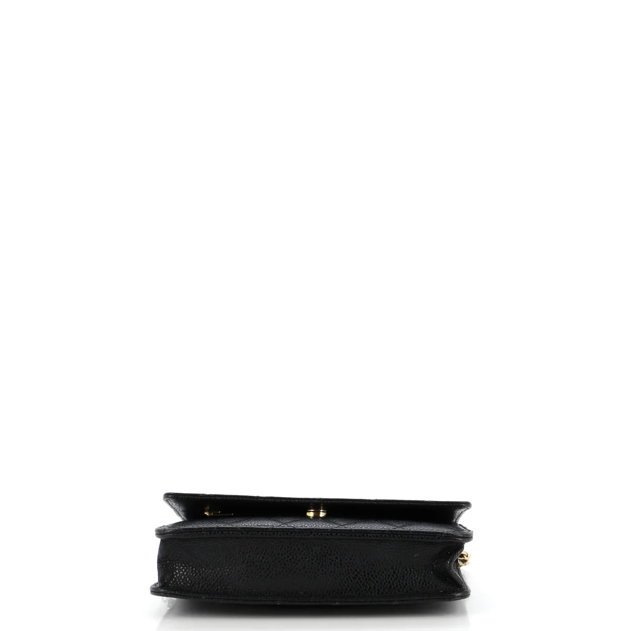 Wallet on Chain Quilted Caviar - Deep Luxury