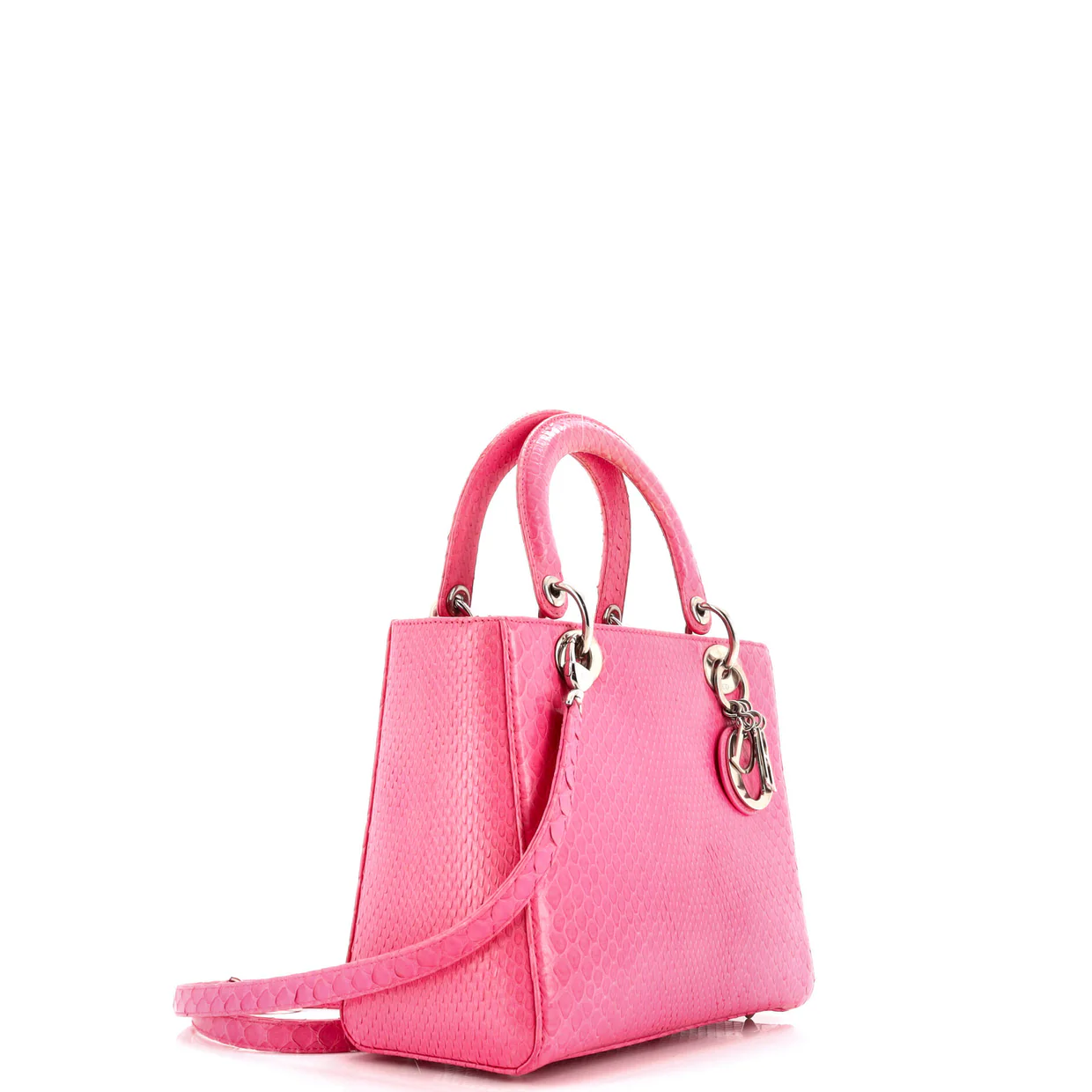 Lady Dior Bag Python Medium - Deep Luxury
