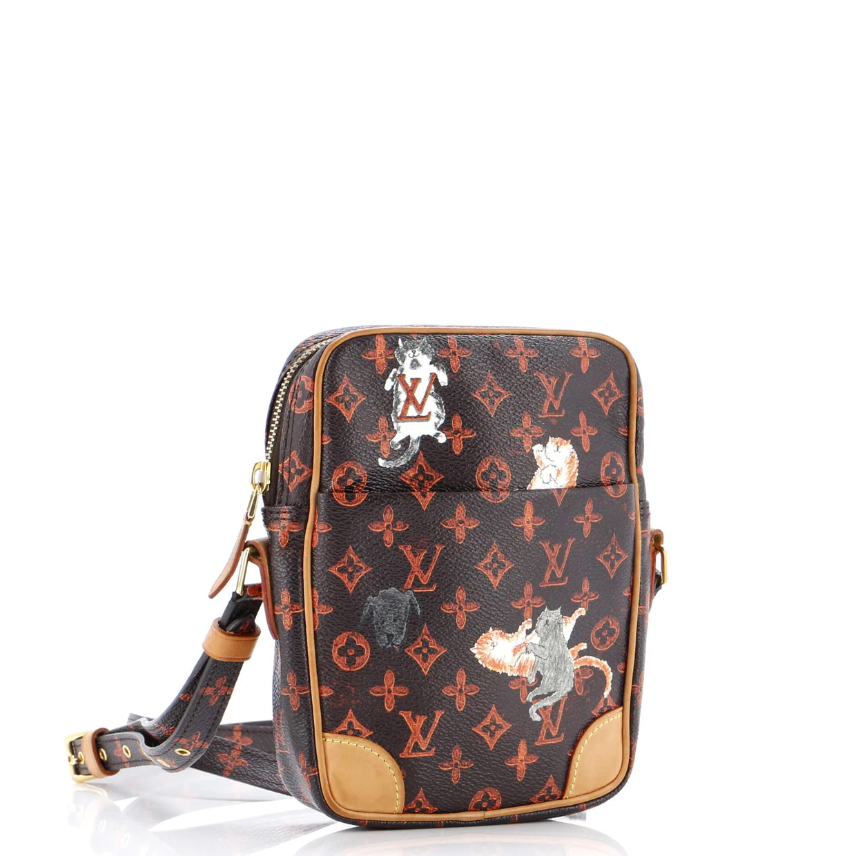 Paname Bag Limited Edition Grace Coddington Catogram Canvas MM - Deep Luxury