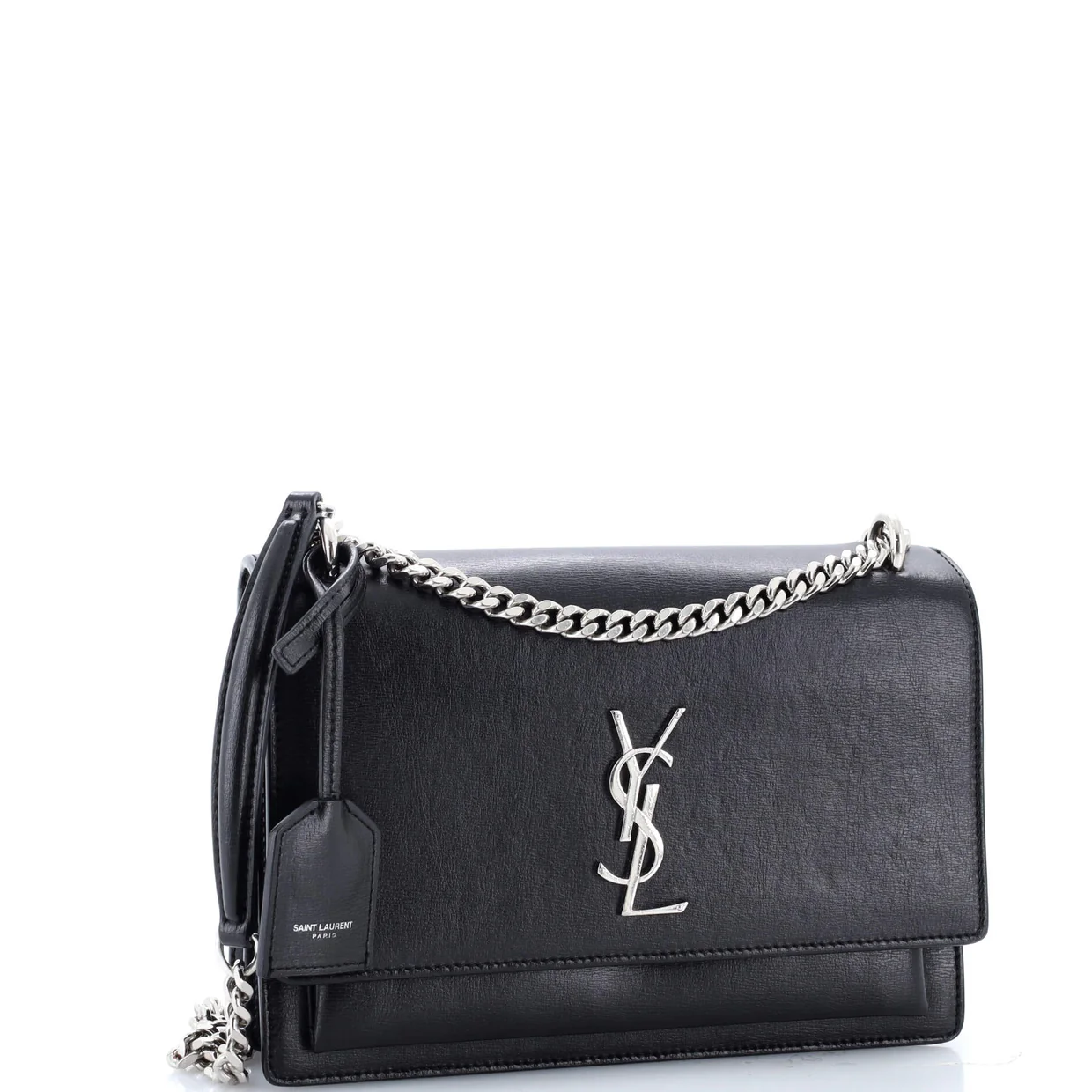 Sunset Crossbody Bag Leather Medium - Deep Luxury