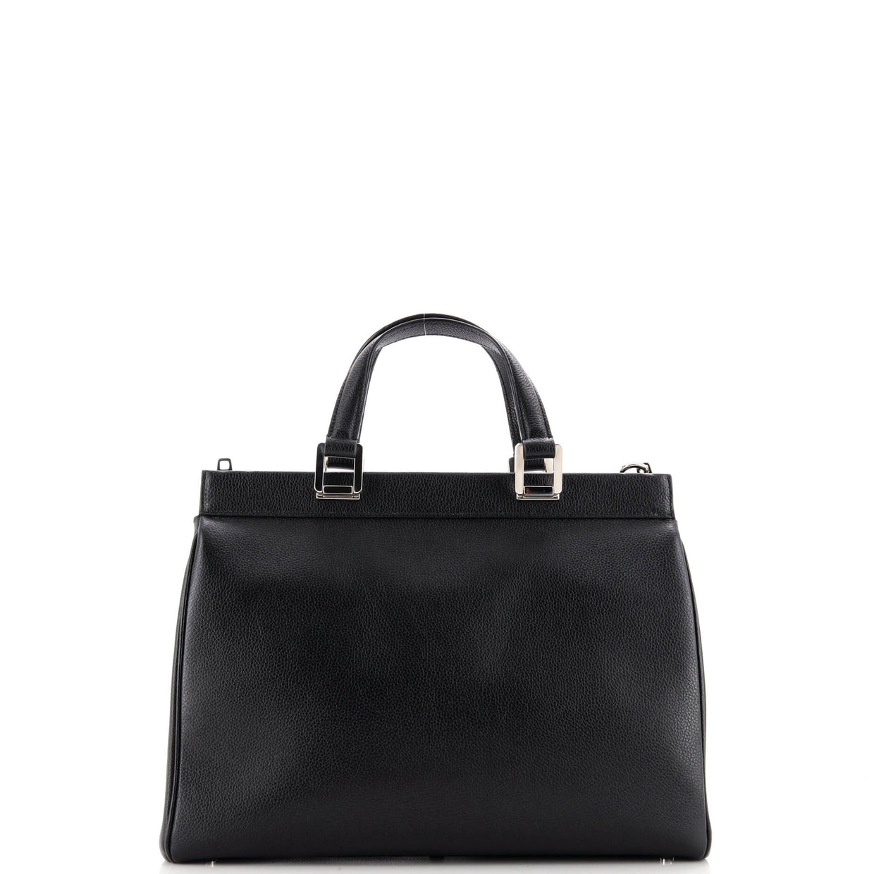 Zumi Top Handle Bag Leather Medium - Deep Luxury