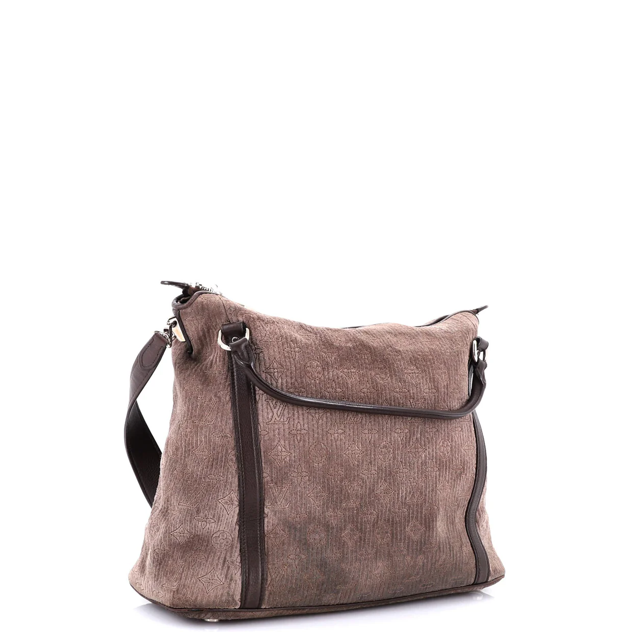 Antheia Ixia Handbag Suede MM - Deep Luxury