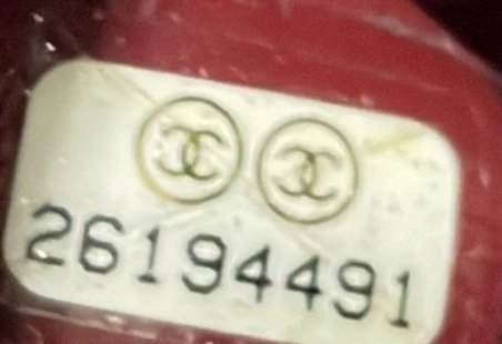 CC Bowling Bag Chevron Aged Calfskin Medium - Deep Luxury