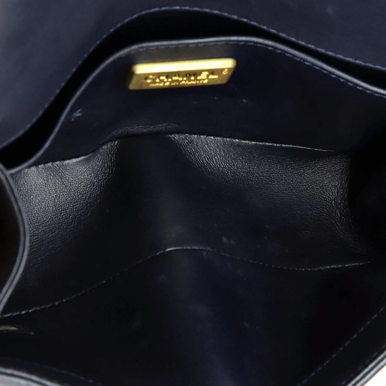 Top Handle Boy Flap Bag Fur Small - Deep Luxury