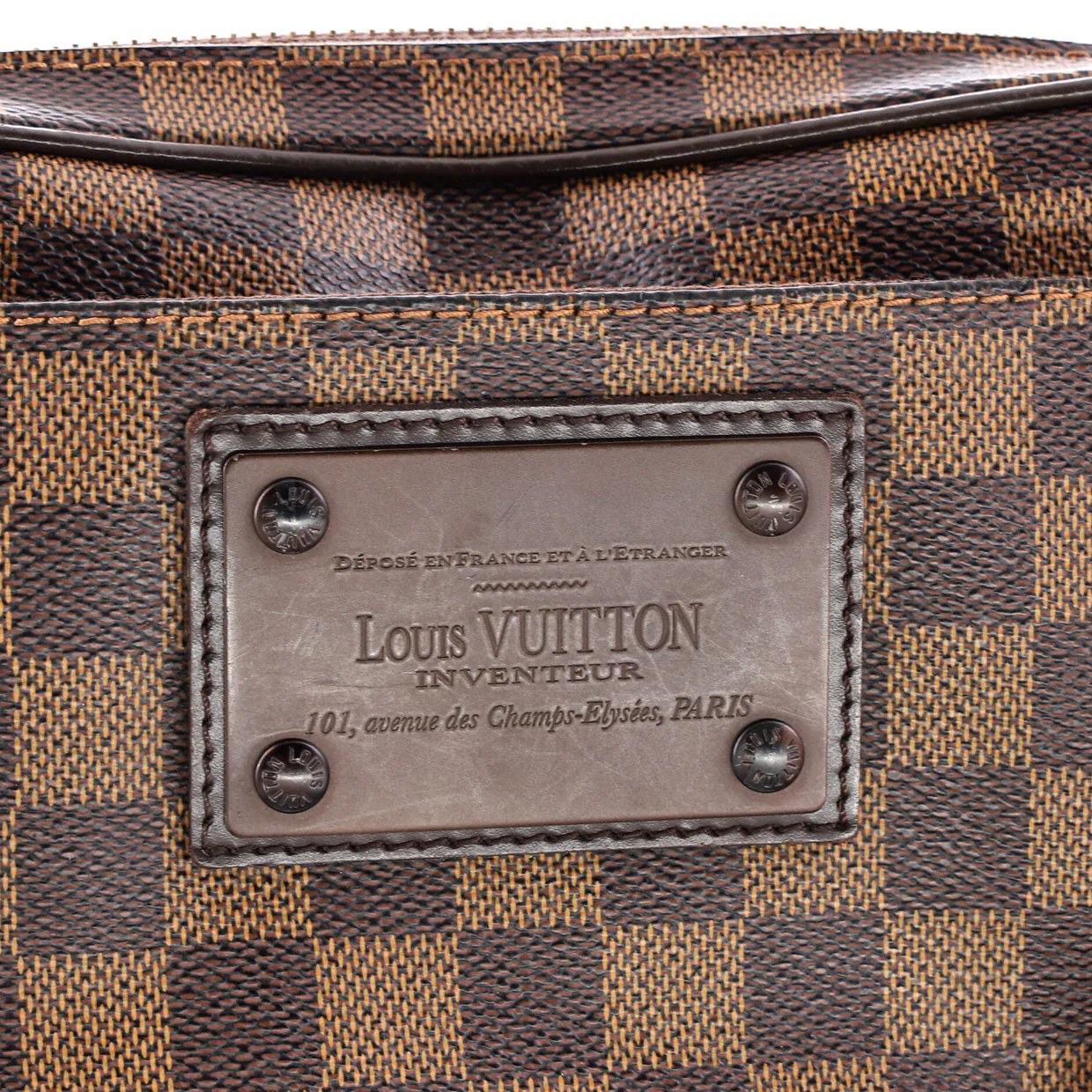Brooklyn Bum Bag Damier - Deep Luxury