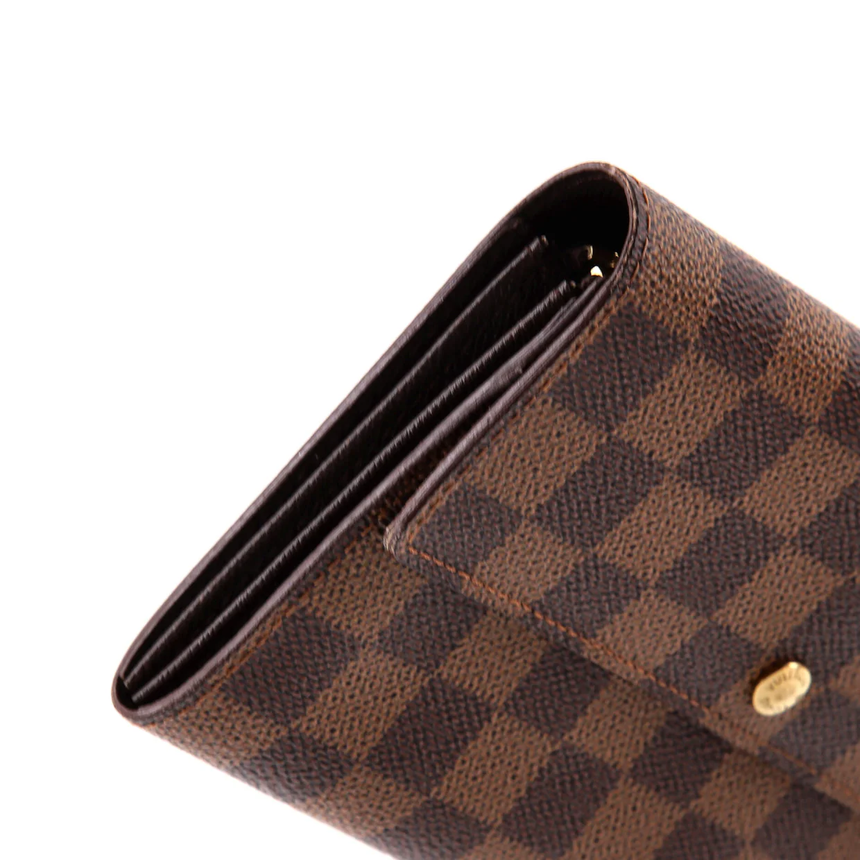 Sarah Wallet Damier - Deep Luxury