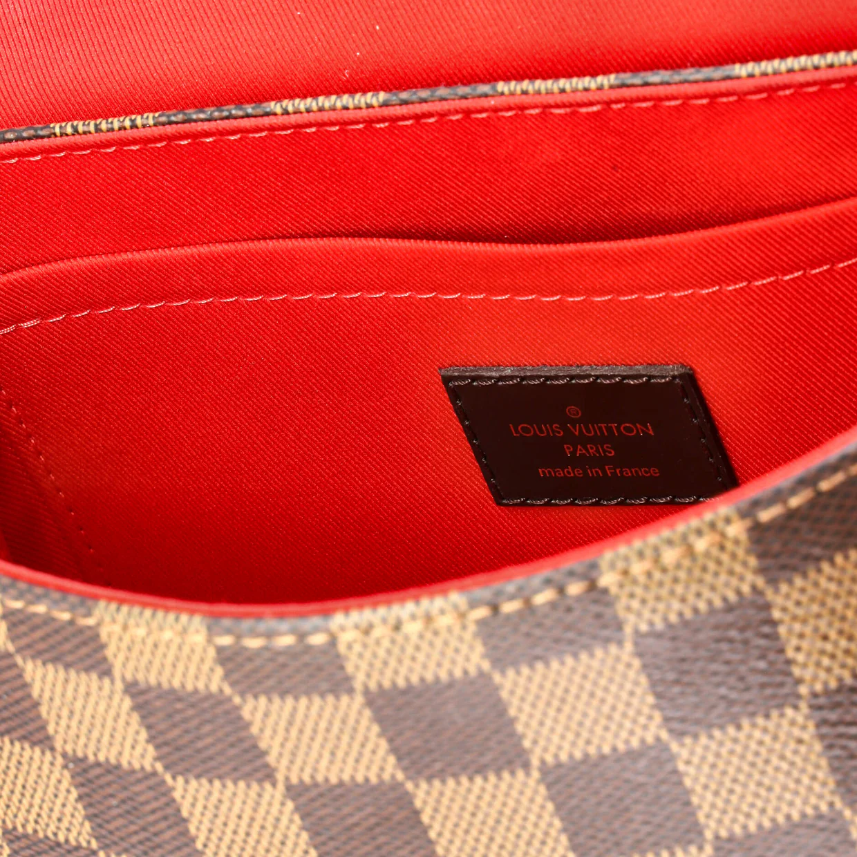 Croisette Handbag Damier - Deep Luxury