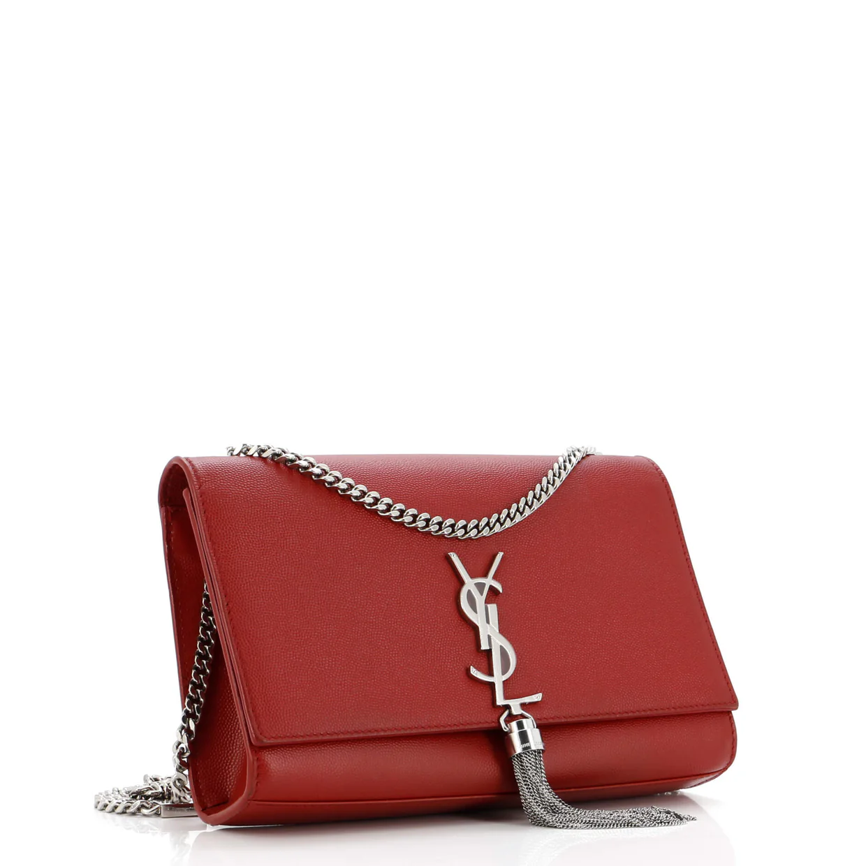 Classic Monogram Tassel Crossbody Bag Leather Medium - Deep Luxury