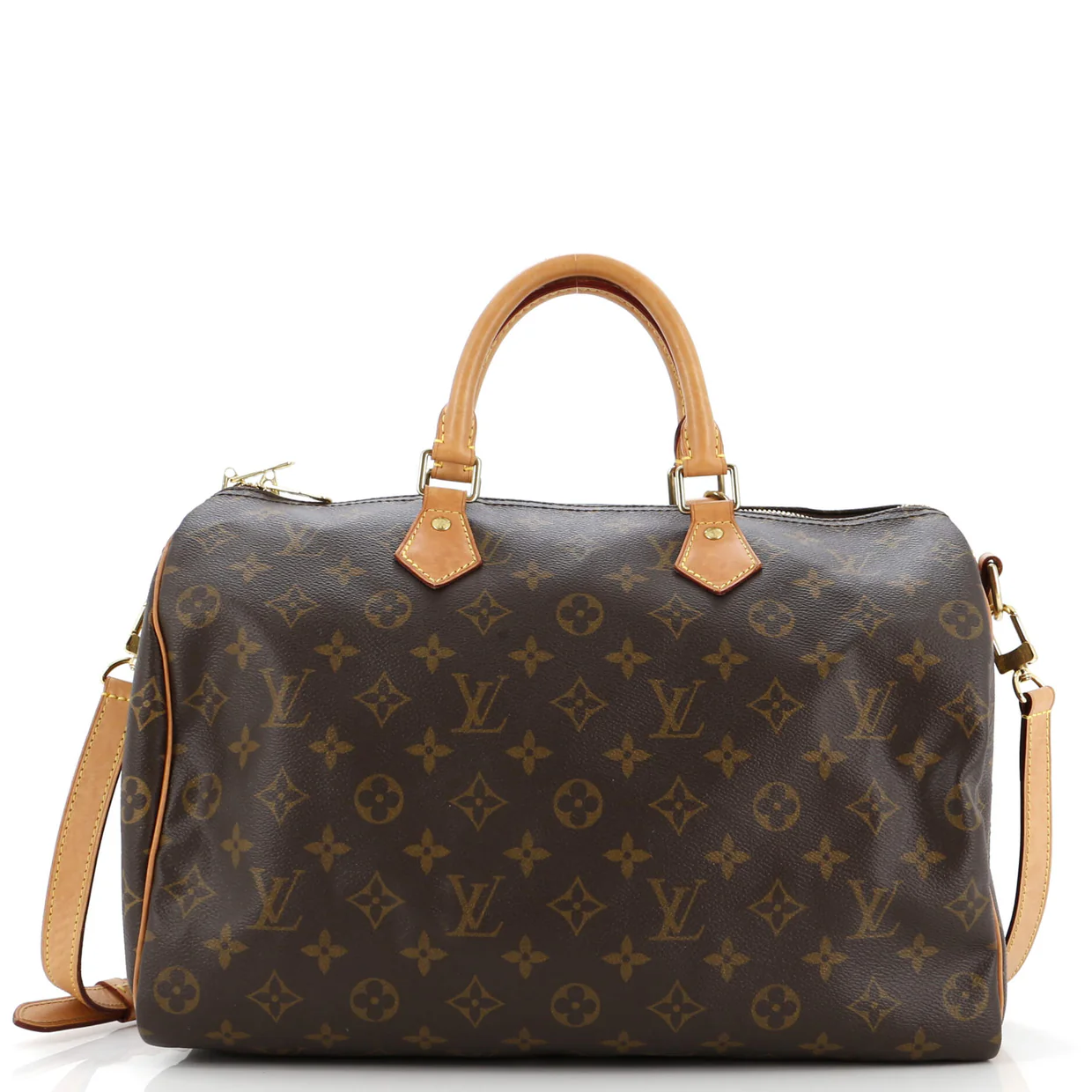 Speedy Bandouliere Bag Monogram Canvas 35 - Deep Luxury
