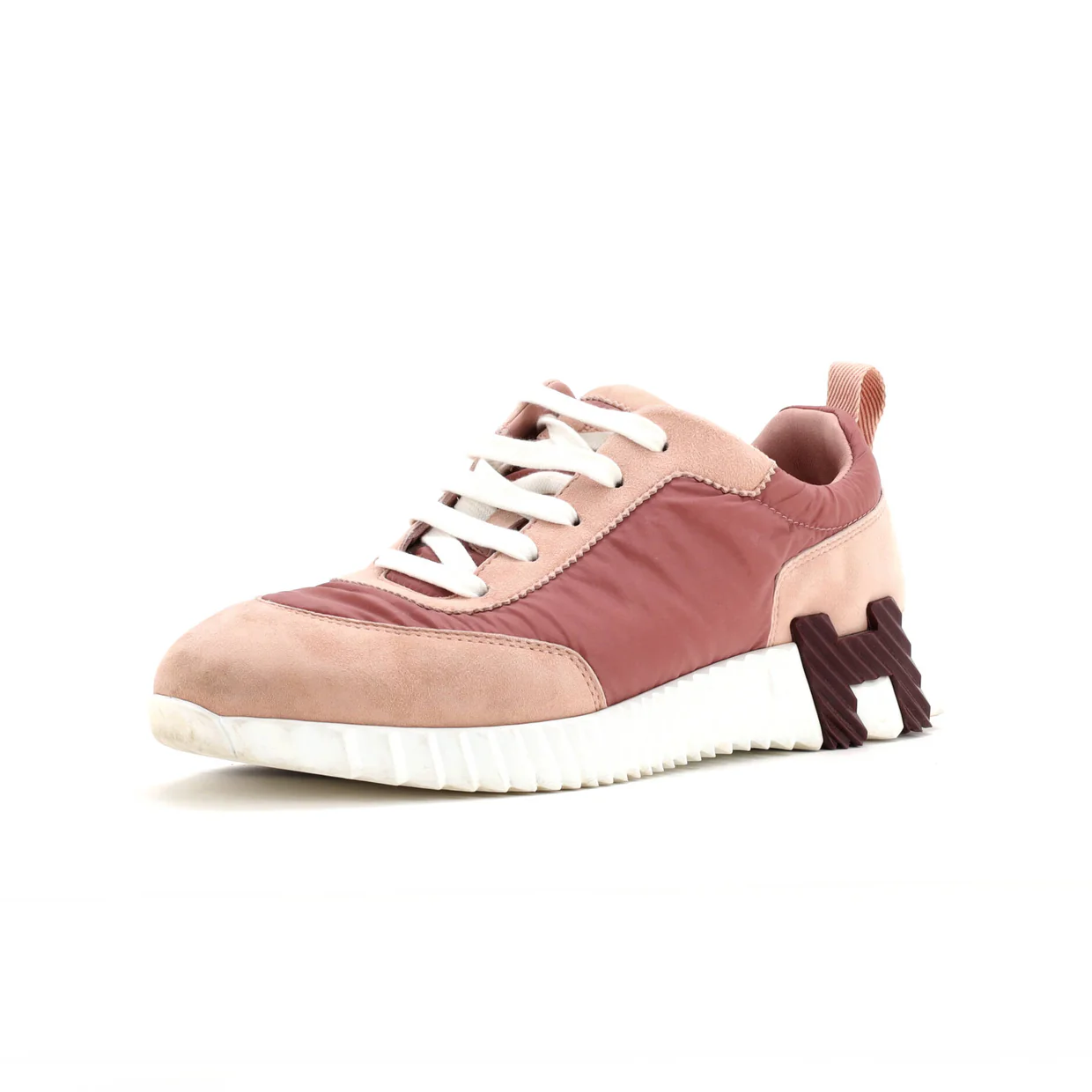 Women's Bouncing Sneakers Fabric and Suede - Deep Luxury