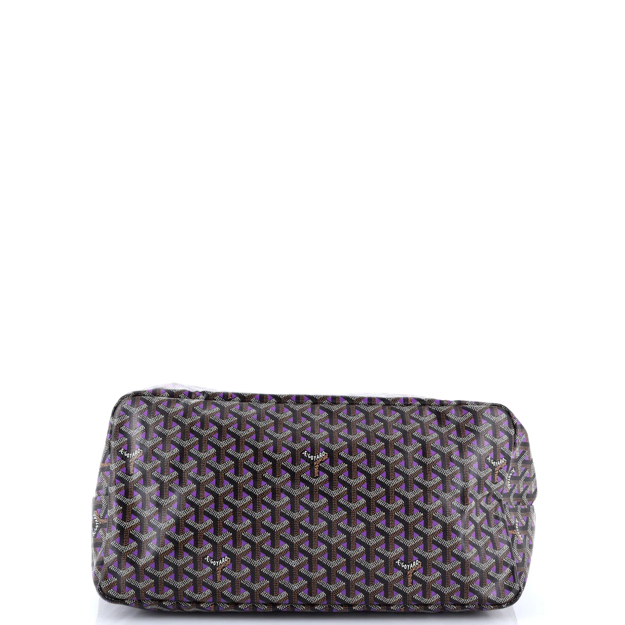 Saint Louis Tote Claire Voie Coated Canvas GM - Deep Luxury