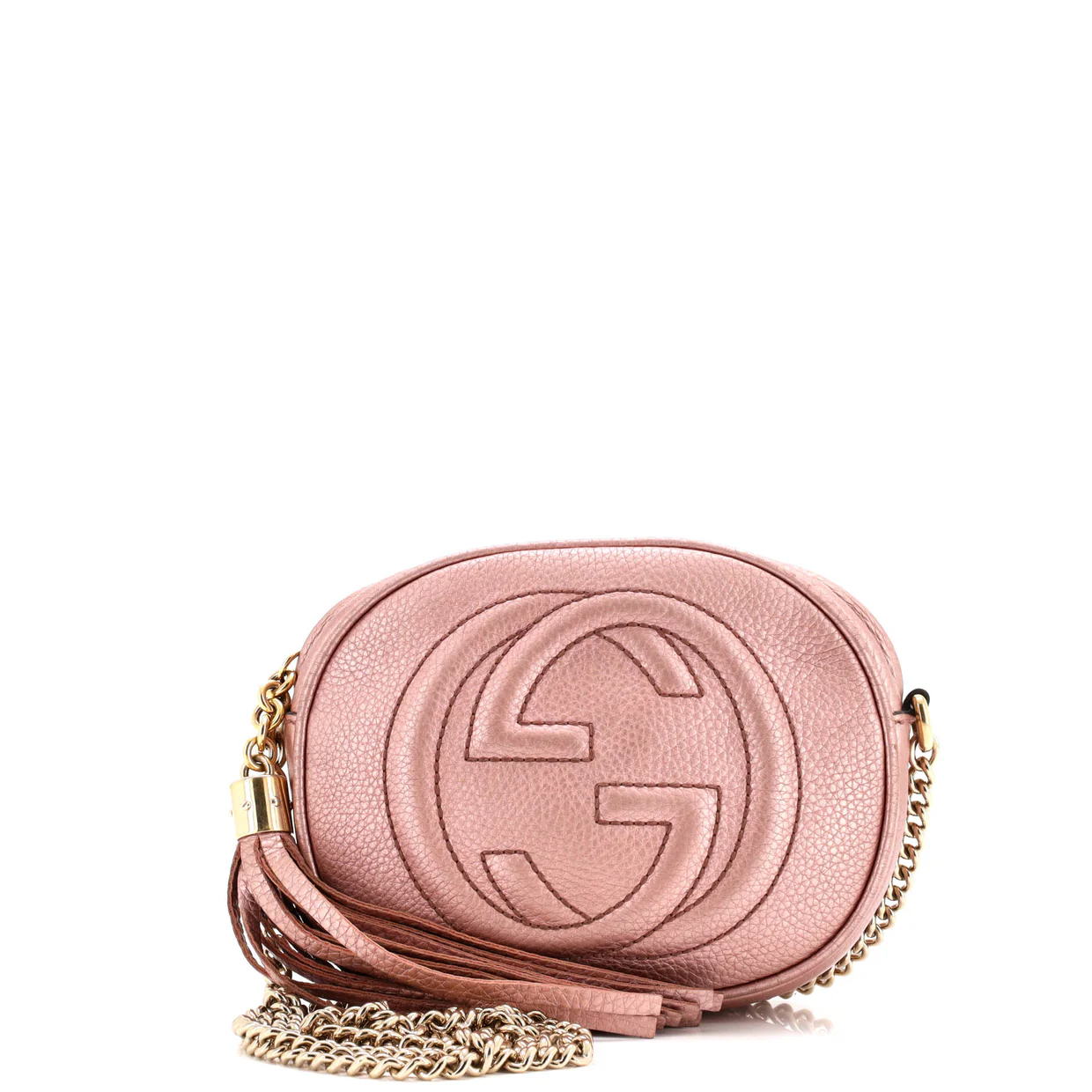 Soho Chain Bag Leather Mini - Deep Luxury