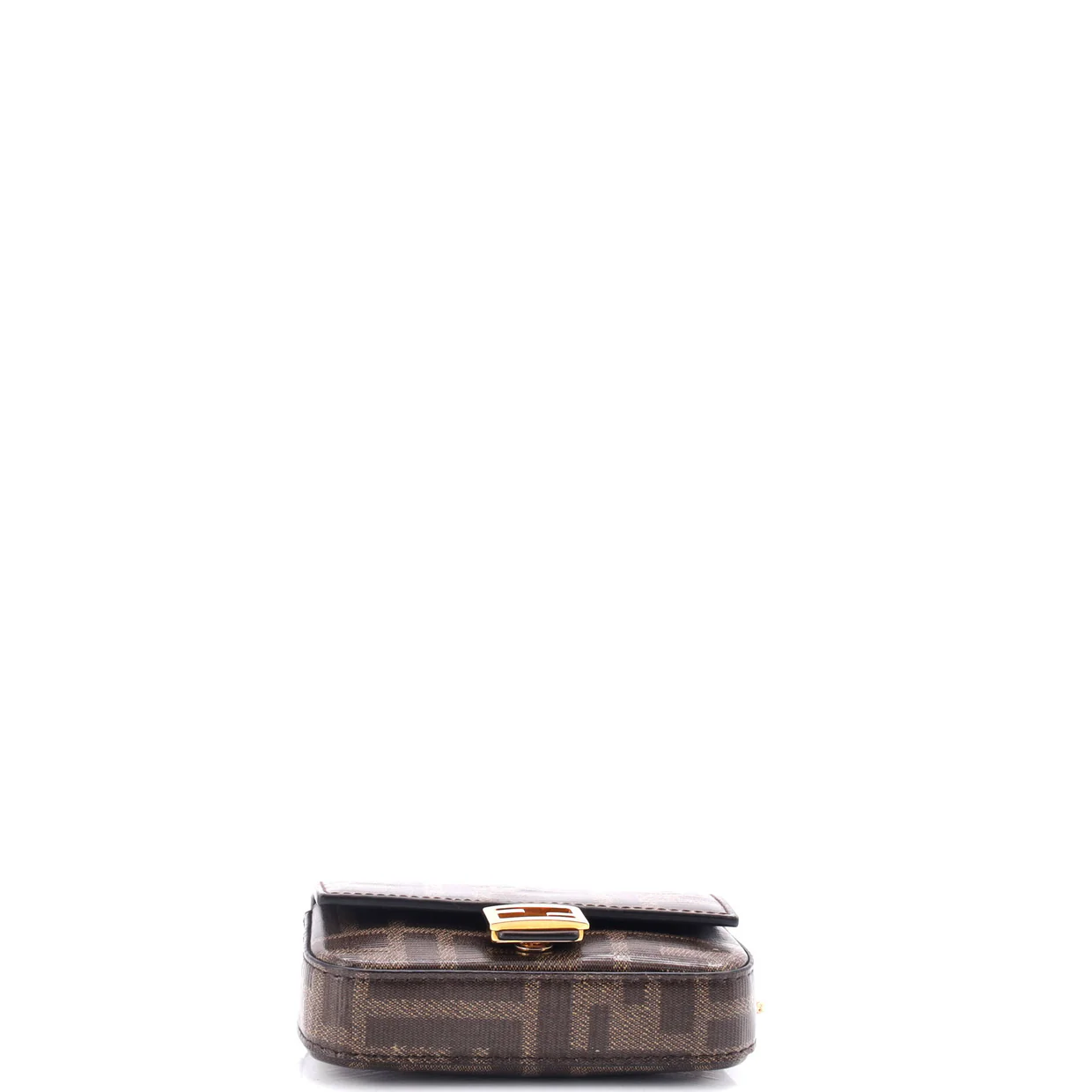 Chain Baguette Charm Bag Zucca Coated Canvas Nano - Deep Luxury