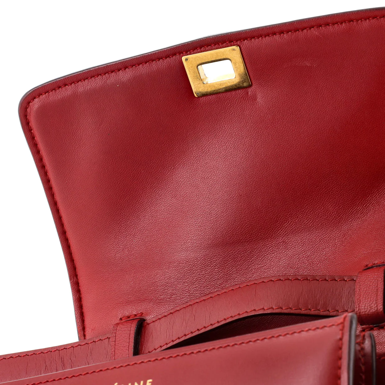 Classic Box Bag Smooth Leather Small - Deep Luxury