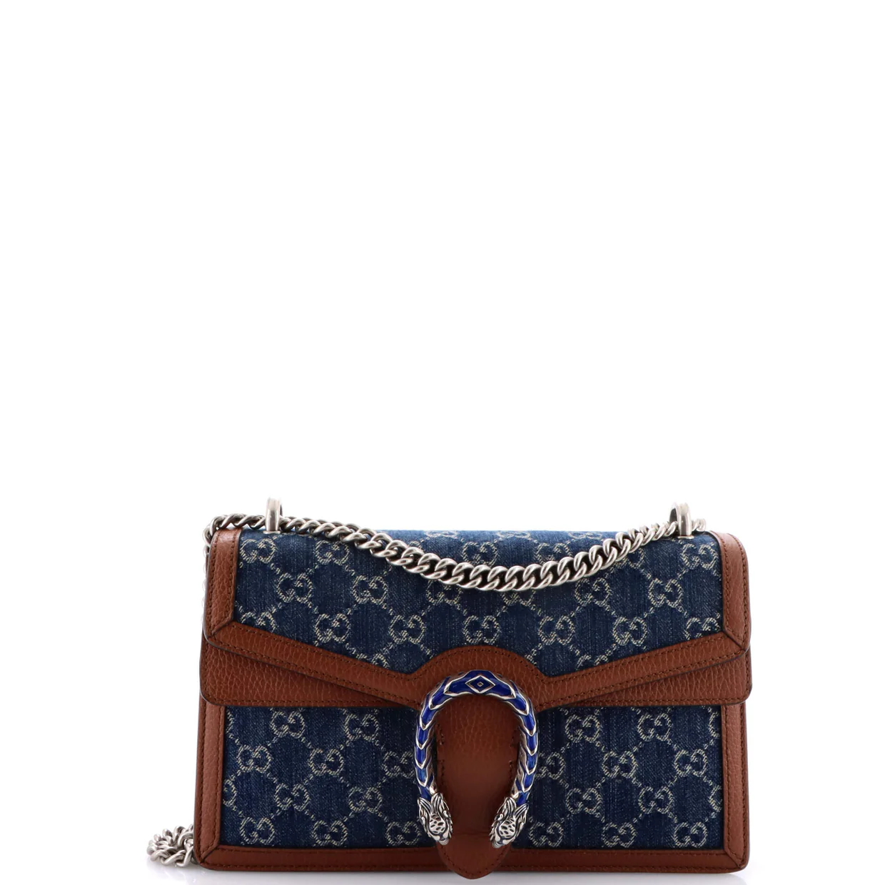 Dionysus Bag GG Denim Small - Deep Luxury