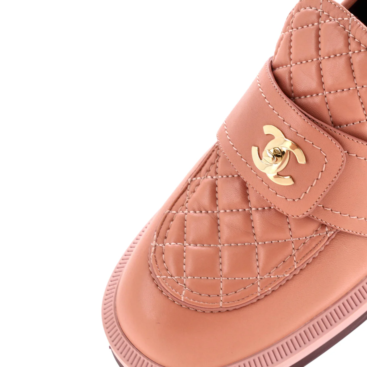 Women's CC Loafers Quilted Leather - Deep Luxury