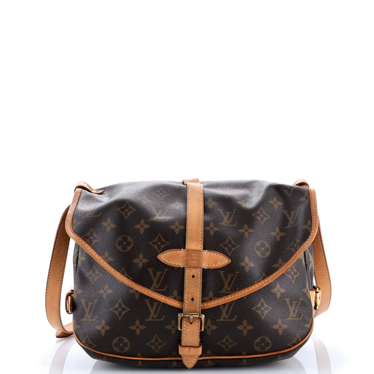 Saumur Handbag Monogram Canvas 30 - Deep Luxury