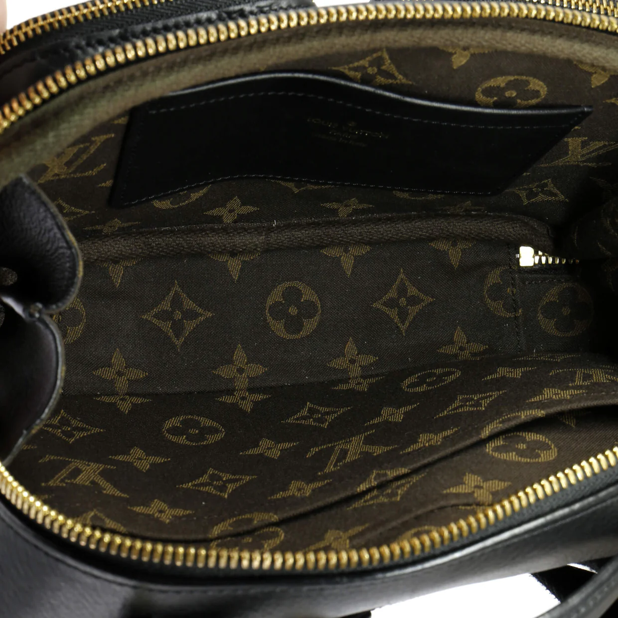 Utility Crossbody Bag Calfskin with Embossed Monogram Detail - Deep Luxury