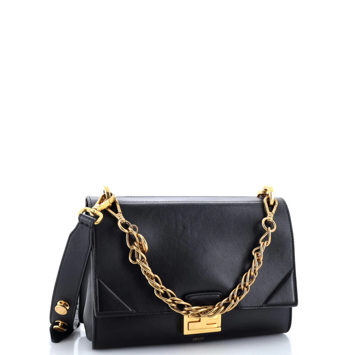 Kan U Shoulder Bag Leather Medium - Deep Luxury