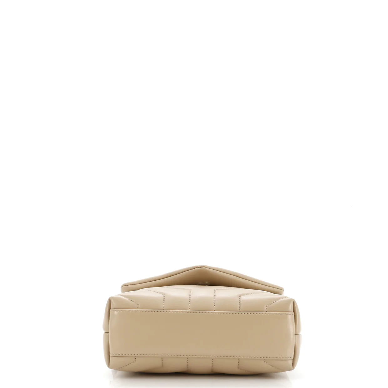 Loulou Shoulder Bag Matelasse Chevron Leather Toy - Deep Luxury