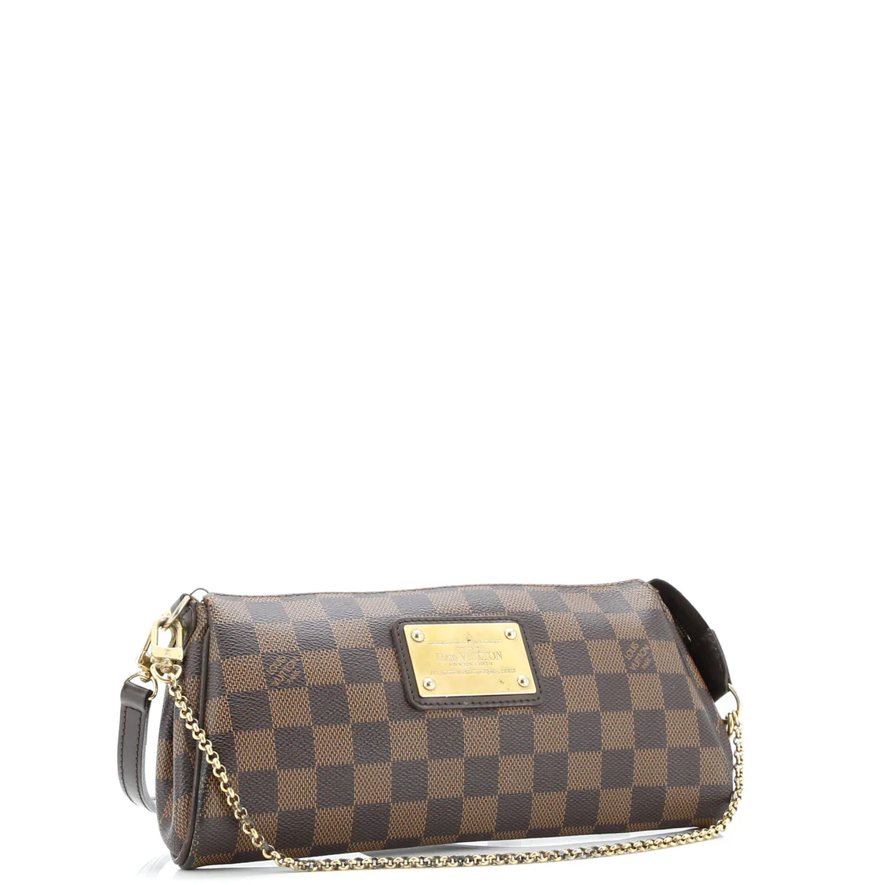 Eva Handbag Damier - Deep Luxury