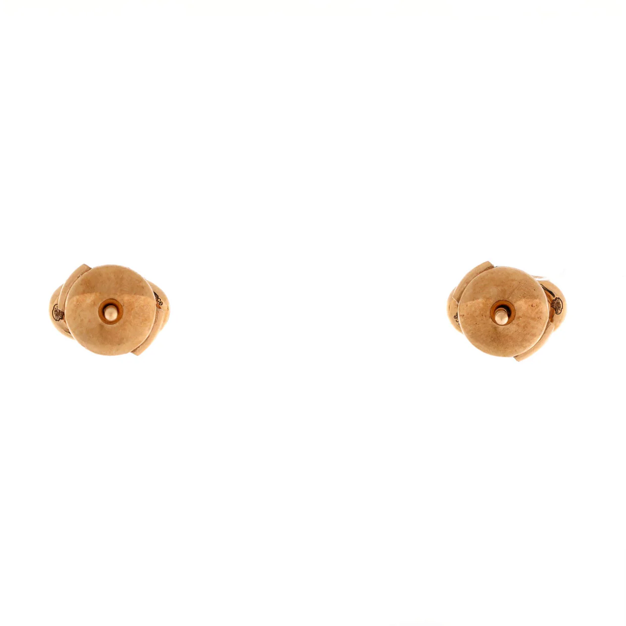 Farandole Stud Earrings 18K Rose Gold Very Small - Deep Luxury