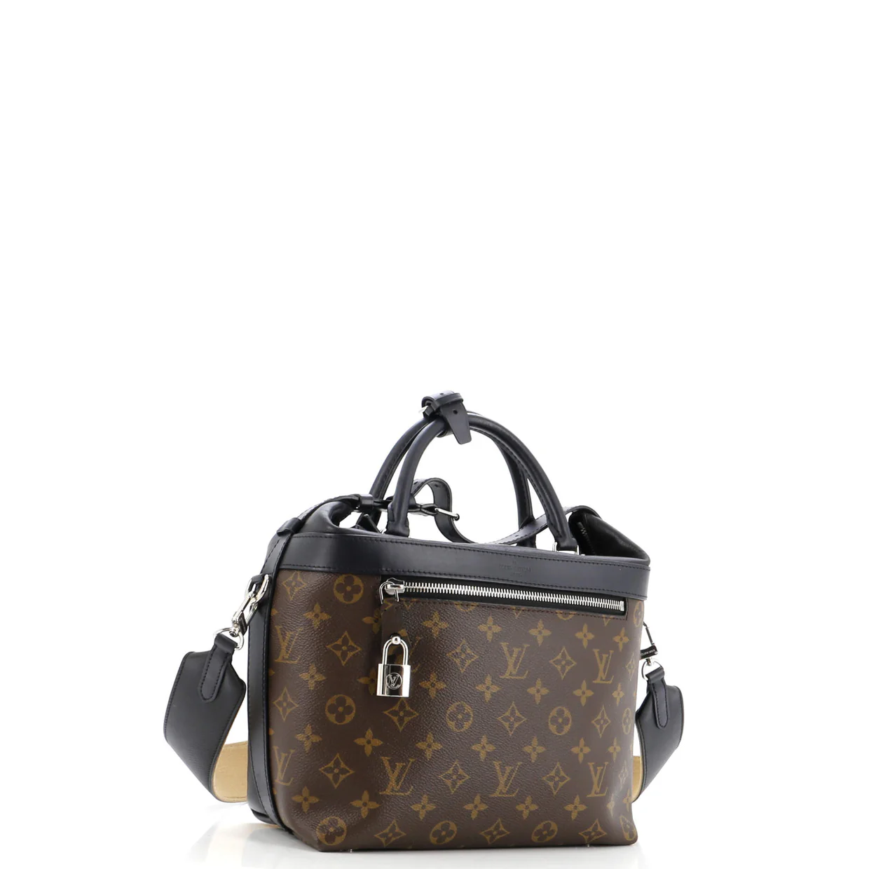 City Cruiser Handbag Monogram Canvas and Leather PM - Deep Luxury