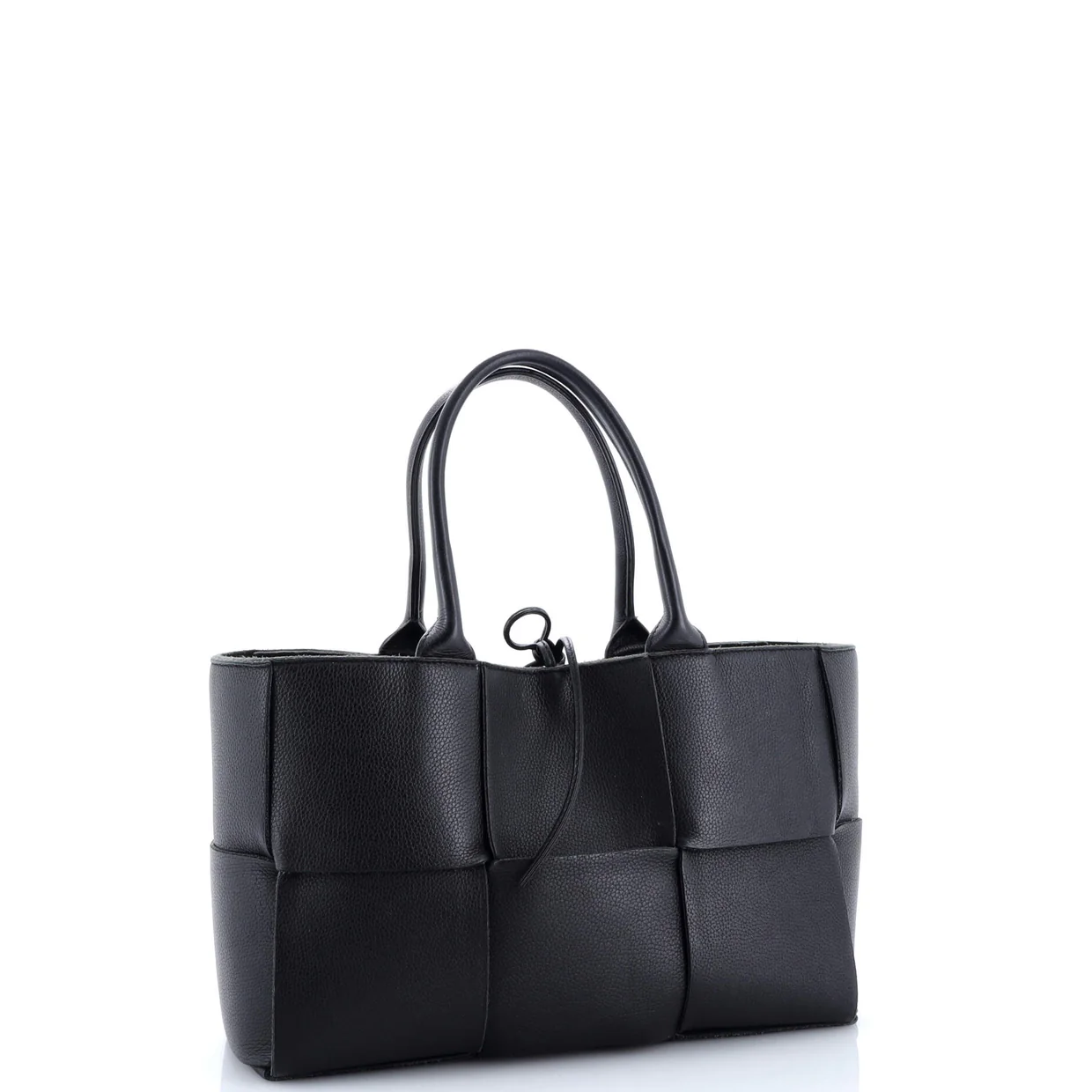 Arco Tote Maxi Intrecciato Leather Small - Deep Luxury