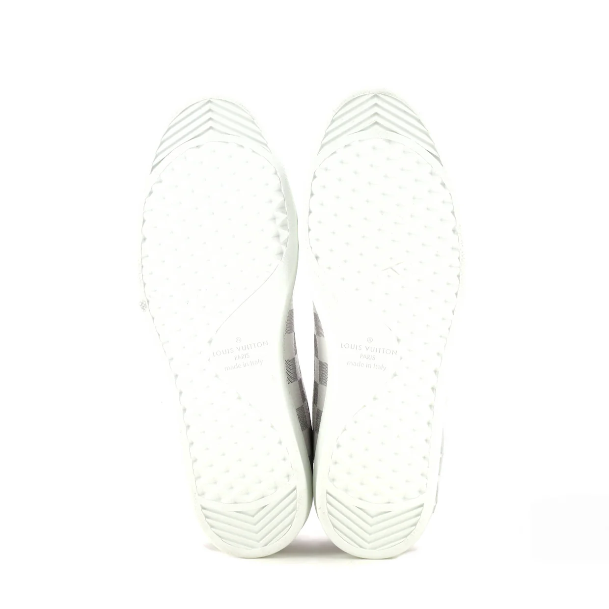 Men's Luxembourg Sneakers Gradient Damier Leather - Deep Luxury