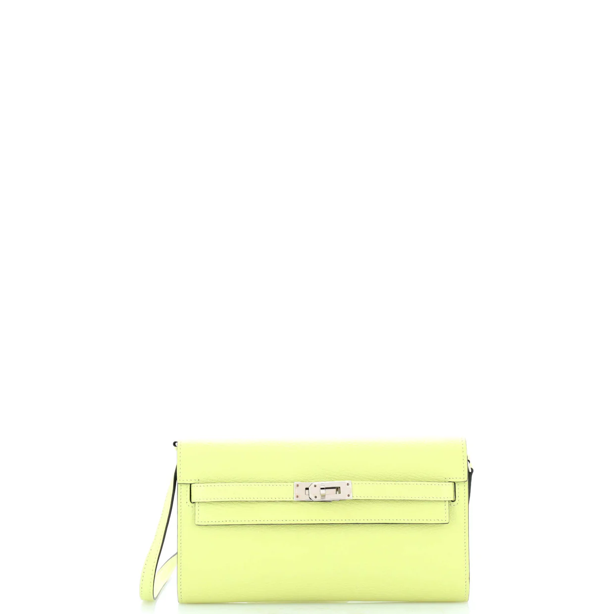 Kelly To Go Wallet Chevre Mysore - Deep Luxury
