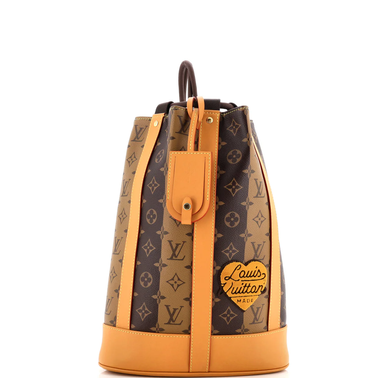 Nigo Randonnee Backpack Limited Edition Stripes Monogram Canvas - Deep Luxury