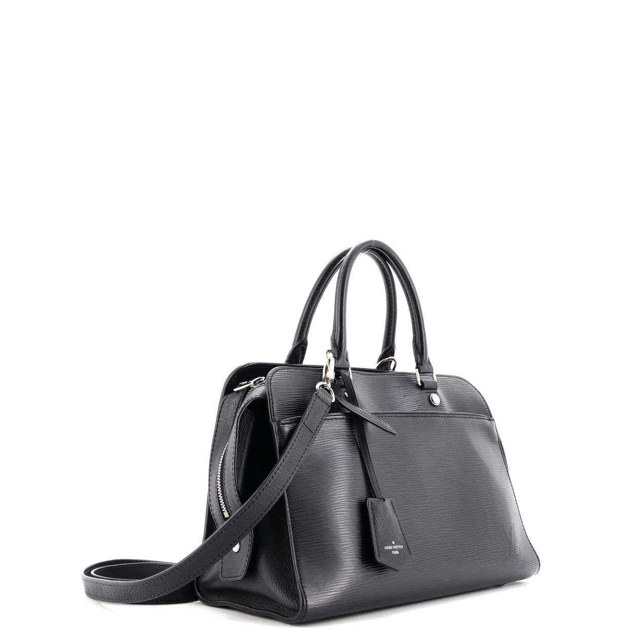 Vaneau Handbag Epi Leather MM - Deep Luxury