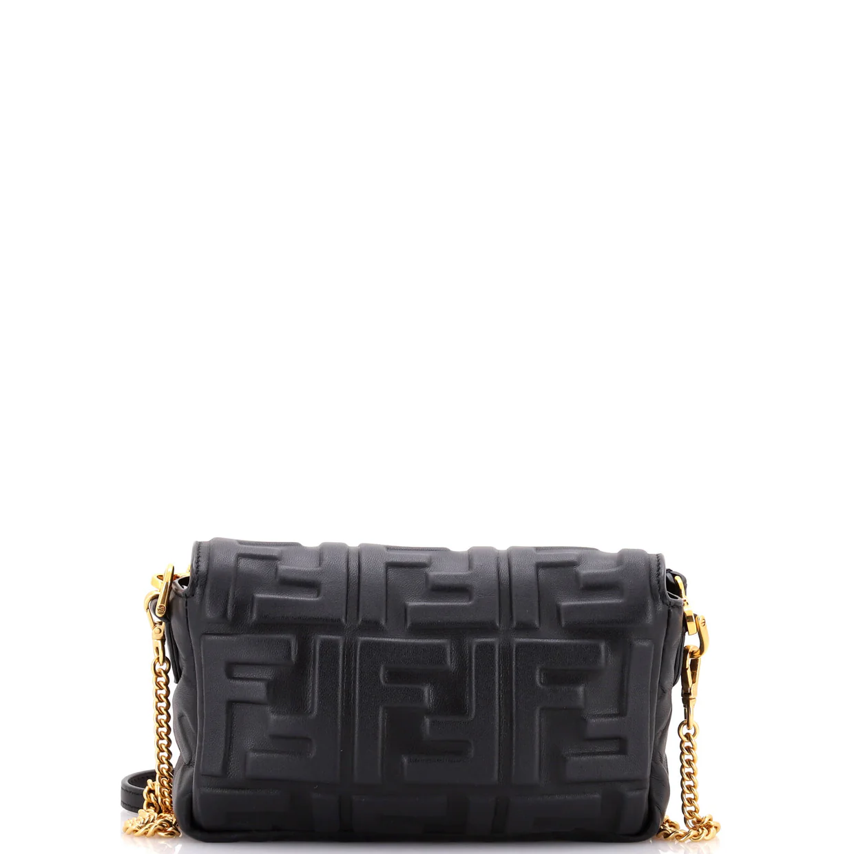 Baguette NM Bag Zucca Embossed Leather Mini - Deep Luxury