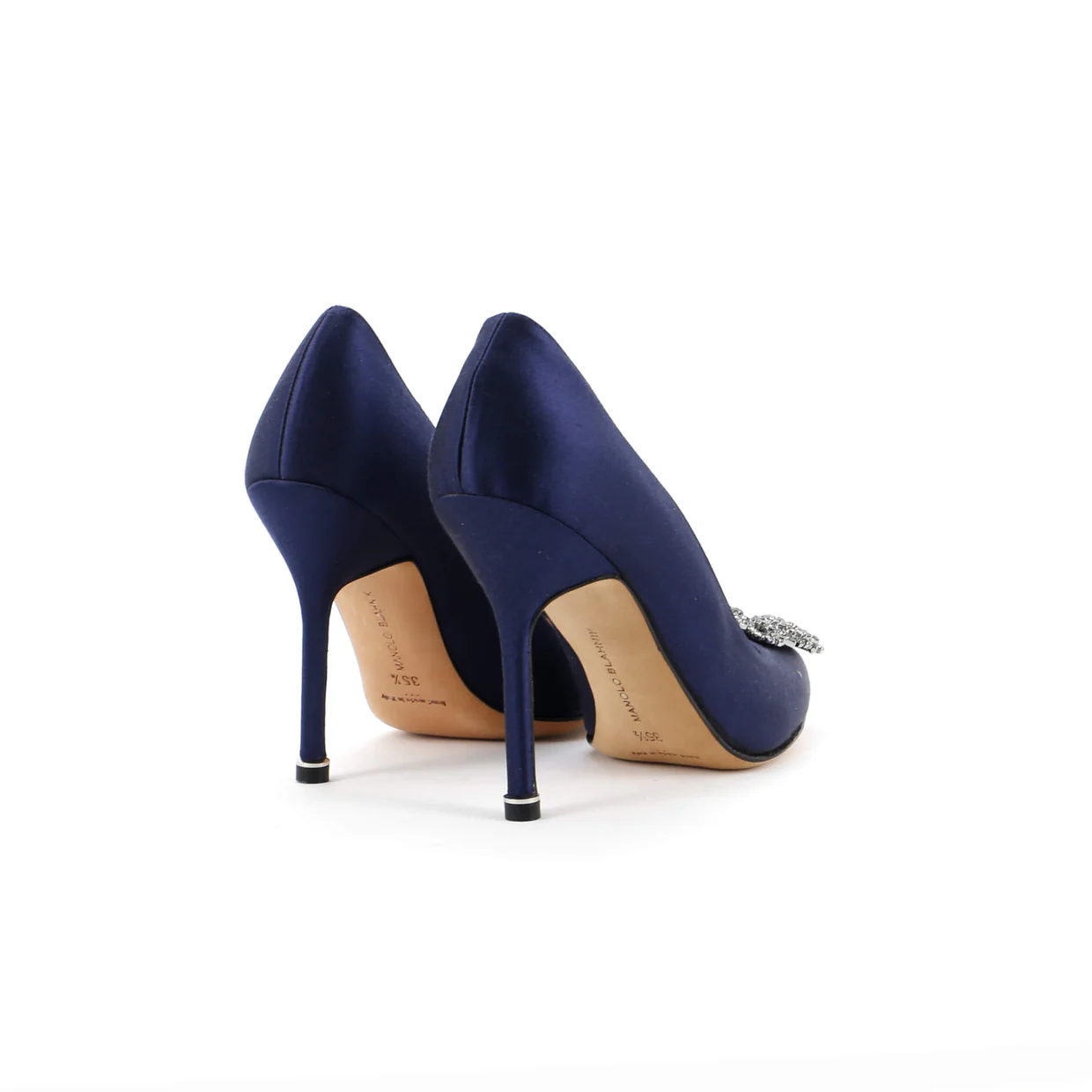 Women's Hangisi Pumps Satin 105 - Deep Luxury