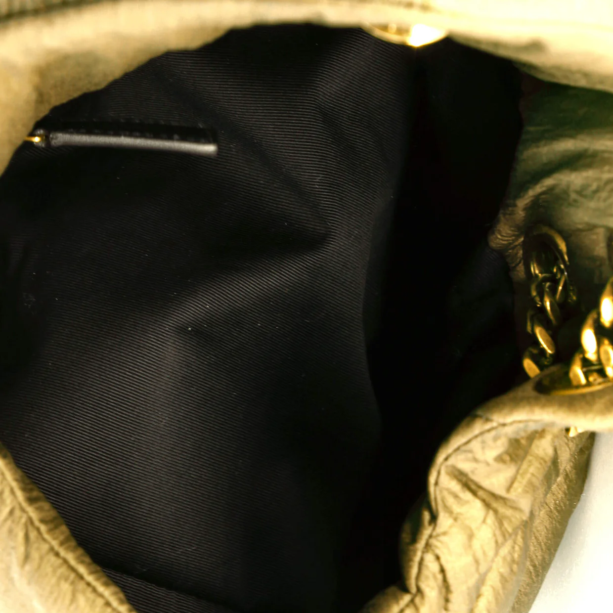 Loulou Puffer Shoulder Bag Quilted Nylon Small - Deep Luxury